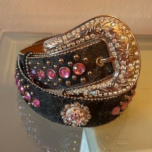 Rhinestone belt size S